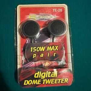 E-Power TE-28 Digital Dome Tweeter Pair 150W Max Car Audio Speakers New